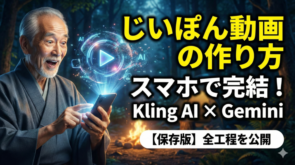 じいぽん動画作り方